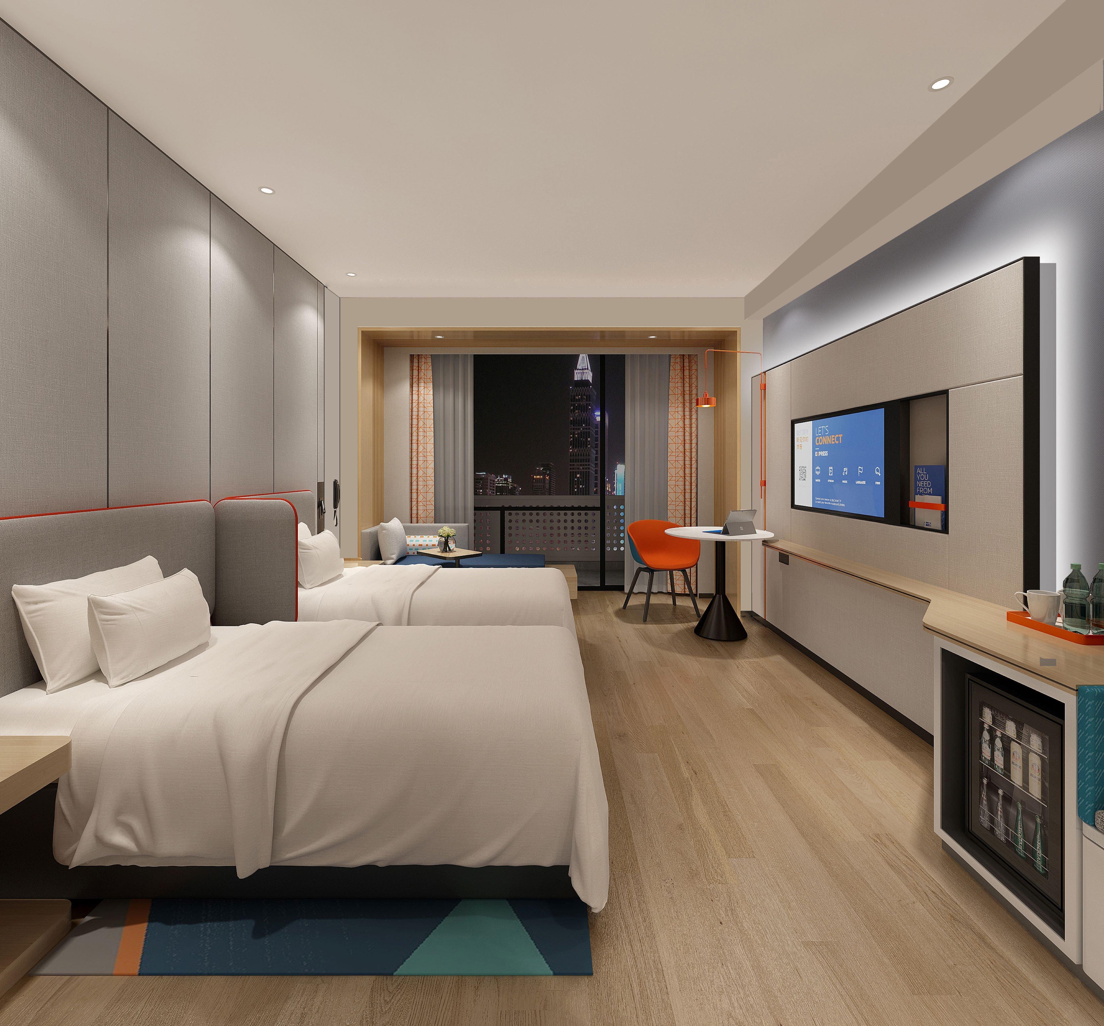 Holiday Inn Express Beijing Yizhuang Center By Ihg Eksteriør bilde